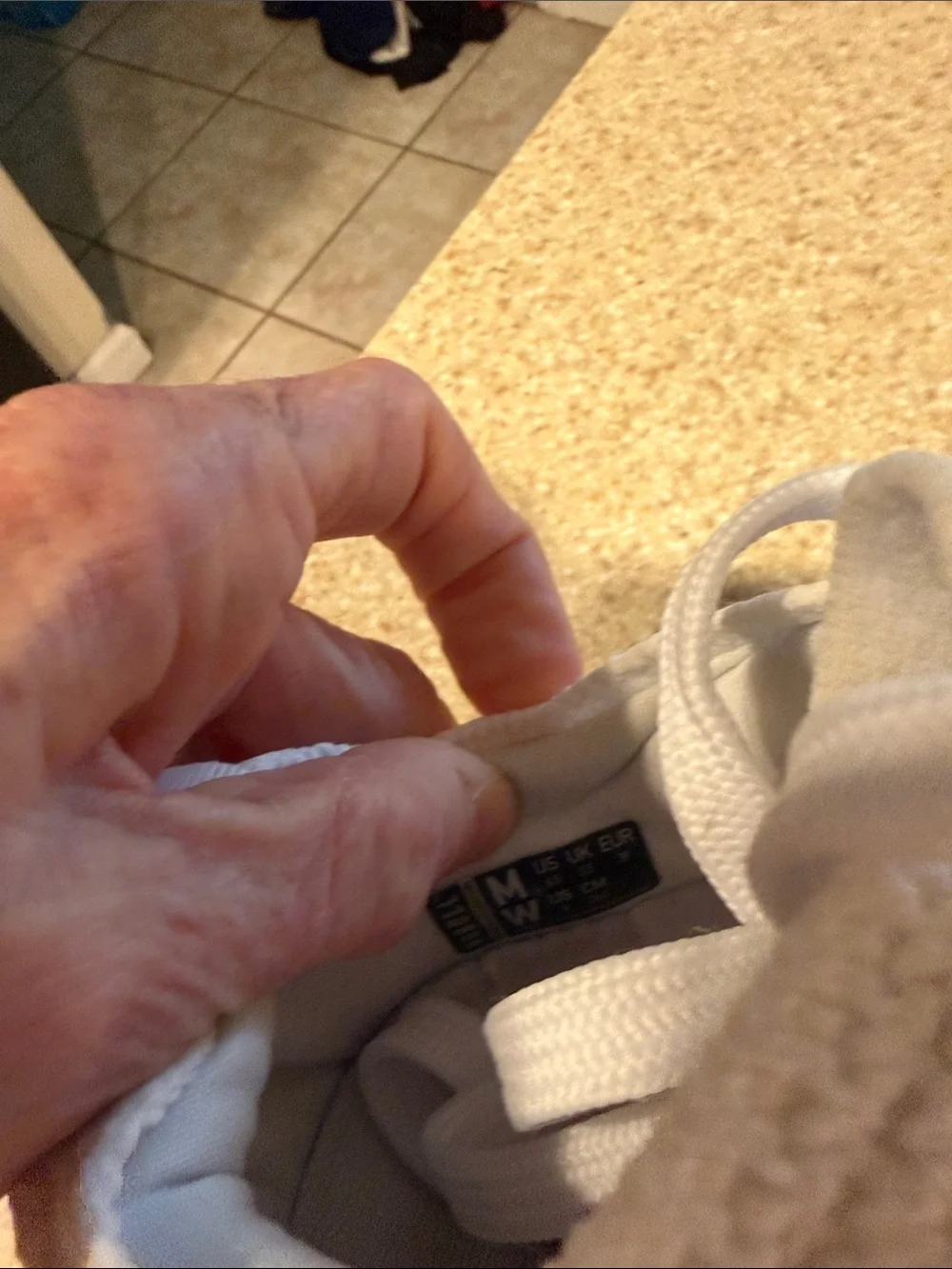 NOBULL White Knit Lace-Up Trainers